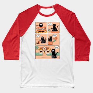 CAT-ASTROPHE Baseball T-Shirt